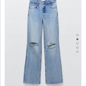 Zara wide leg jeans